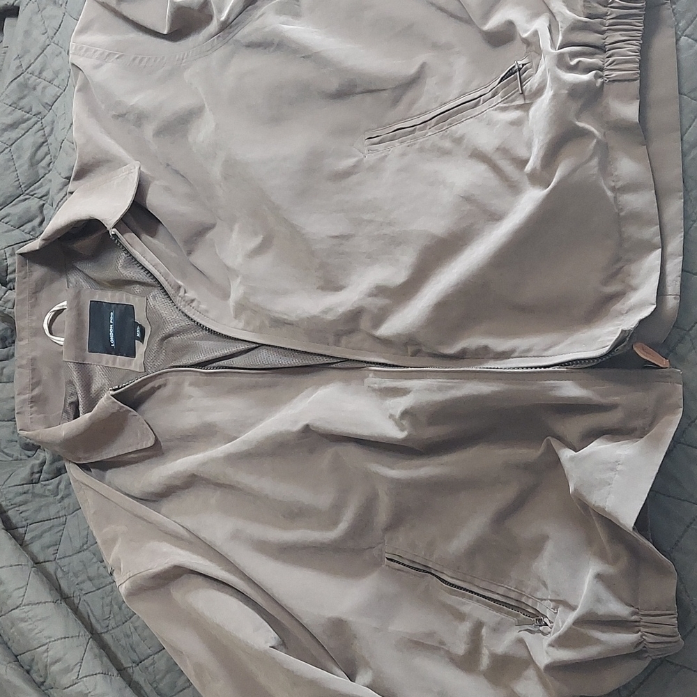 London Fog Men's XXL Grey Windbreaker Jacket